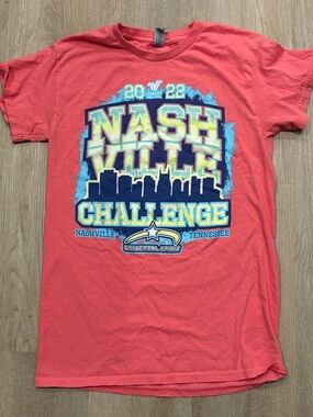Varsity Cheerleading Universal Spirit 2022 Nashville Challenge Tee